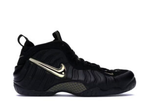 Nike Foamposite Pro Black Metallic Gold