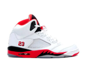 Air Jordan 5 Fire Red Black Tongue 2025