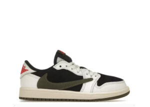 Travis Scott x Jordan 1 Retro Low OG SP Olive Kid