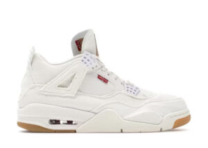 Air Jordan 4 Retro Levi's White