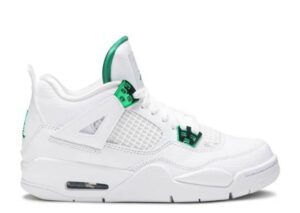 Air Jordan 4 Retro GS Green Metallic