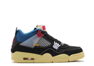 Union LA X Air Jordan 4 Retro Off Noir(GS)