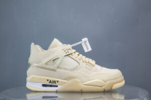 Off White x Air Jordan 4 Sail 2020