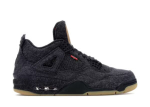Air Jordan 4 Retro Levi's Black