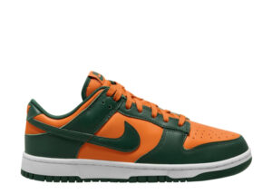 nike dunk low “miami hurricanes”