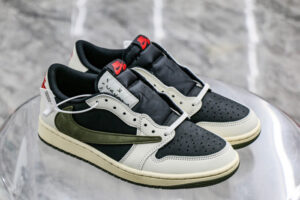 Travis Scott x Air Jordan 1 Low OG SP Olive