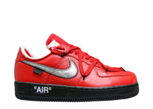 Off-White x Nike Air Force 1 “Crimson” Sample
