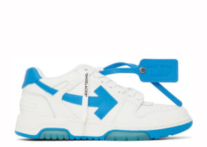 Off-White White & Blue 'Out Of Office' Sneakers