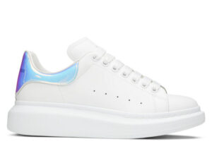 Alexande* McQuee* Oversized Sneaker 'White Iridescent