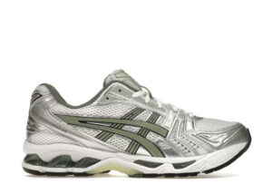 Gel Kayano 14 White Pure Silver Slate Grey Sage
