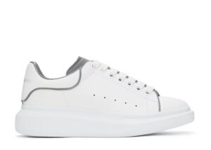 Alexande* McQuee* Oversized Sneaker White Gray 3M