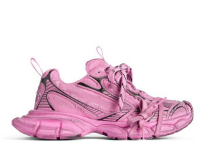 B@lenciag* 3XL Ski Sneaker Pink Canvas