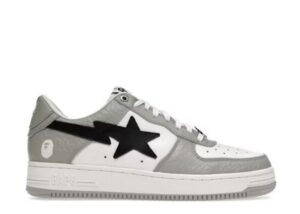 A Bathing Ape Bape Sta Low Grey Black