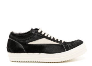 R!ck Owens Luxor Suede Vintage Fur ‘Black White
