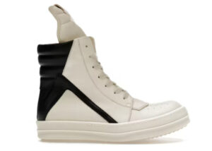 R!ck Owens Mega Bumper Geobasket Milk Black