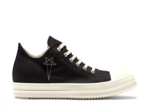 R!ck Owens DRKSHDW Abstract Low Pentagram Embroidery Black/Milk
