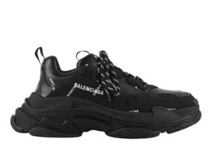 Balenciag*Triple S Trainer 'Allover Logo - Black'