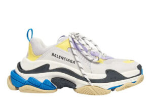 Balenciag* Triple S Purple Yellow Blue