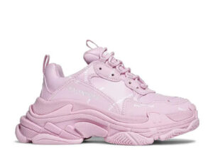 Balenciag* Wmns Triple S Sneaker 'Allover Logo - Pink'