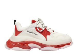 Balenciag* Triple S 'Red white'