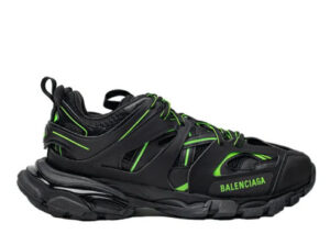 Balenciag* Track Sneaker Black Green