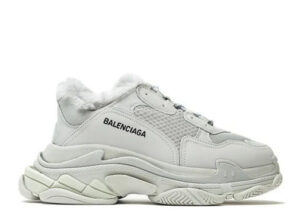 Balenciag* Triple S Trainer 'Grey White' Plush Grey