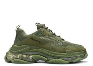 Balenciag* Triple S Sneaker 'Clear Sole - Green