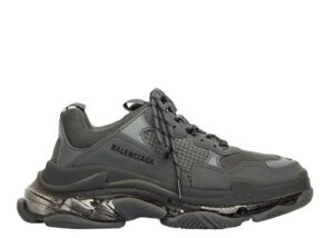 Balenciag* Triple S Sneaker 'Clear Sole - Dark Grey'
