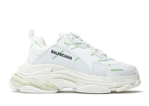Balenciag* Triple S Sneaker 'All Over Logo - White