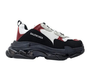 Balenciag* Triple S Trainer 'Black Burgundy