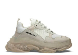 Balenciag*Triple S White