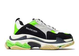 Mr. Porter x Balenciag* Wmns Triple S Trainer 'Neon Green' 2018
